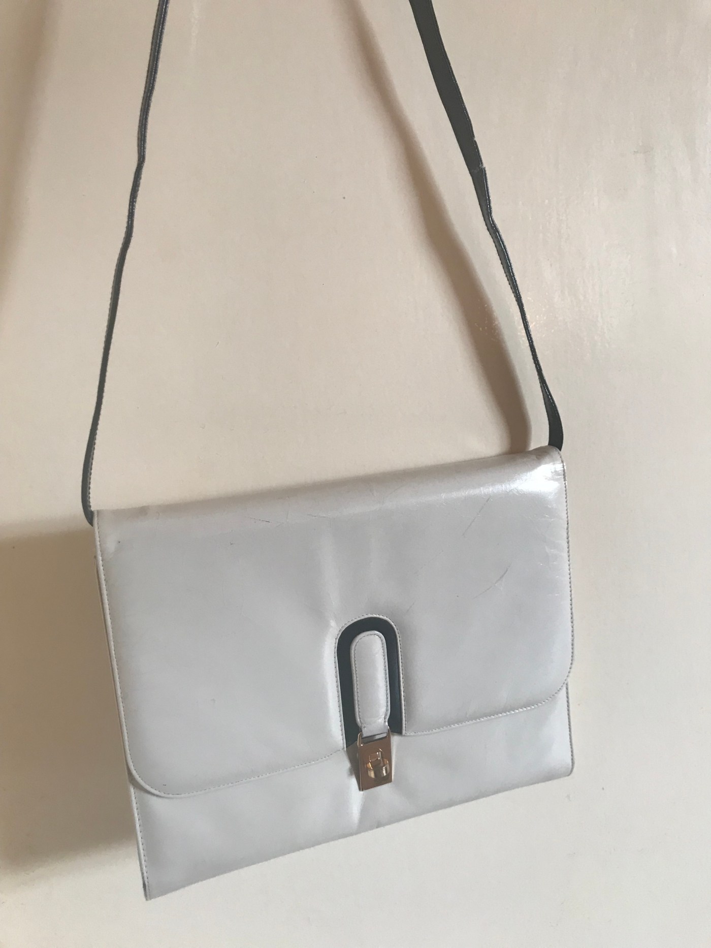 Jay Herbert leather clutch purse