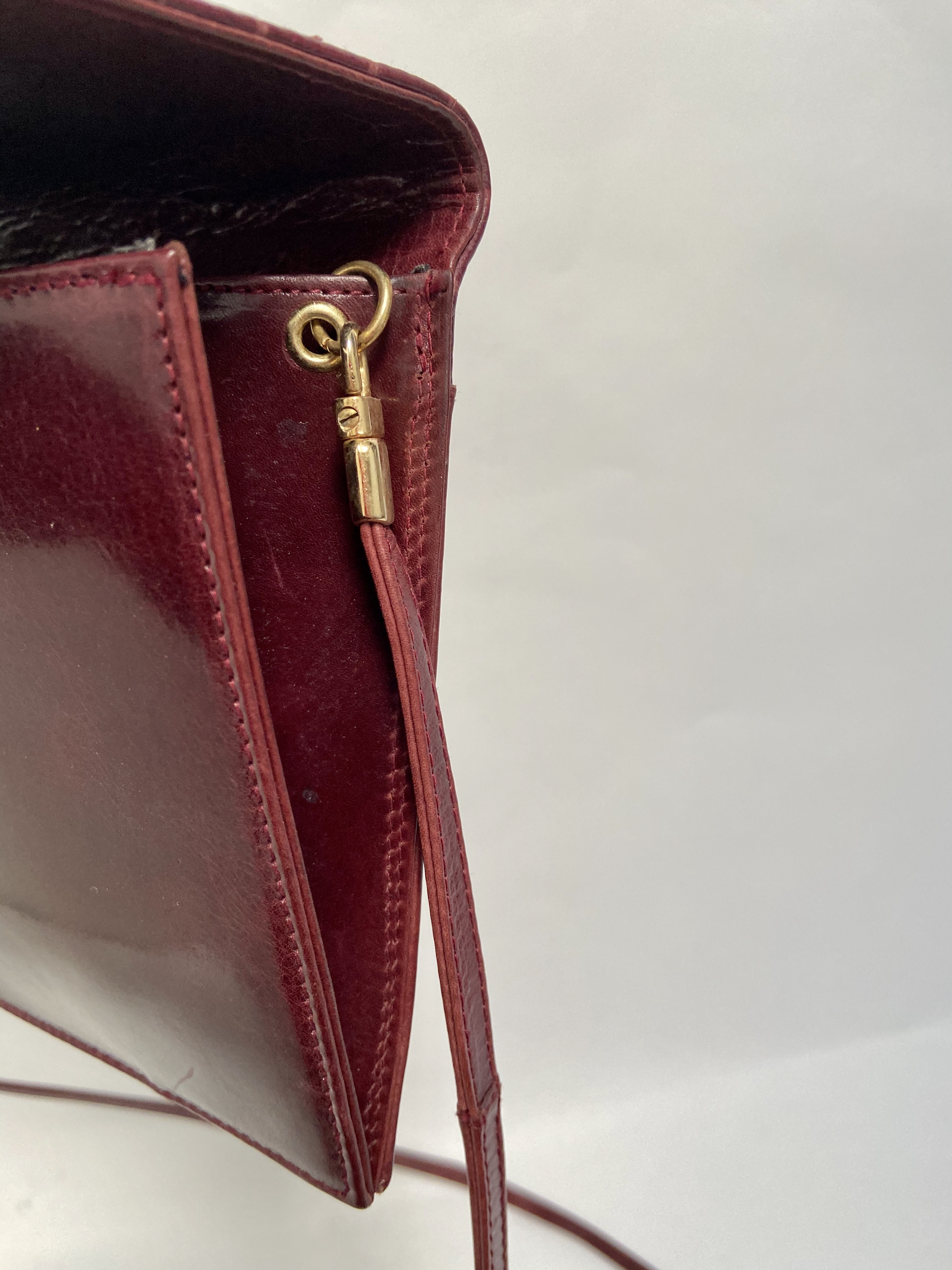 detail vintage Julien le Roy purse