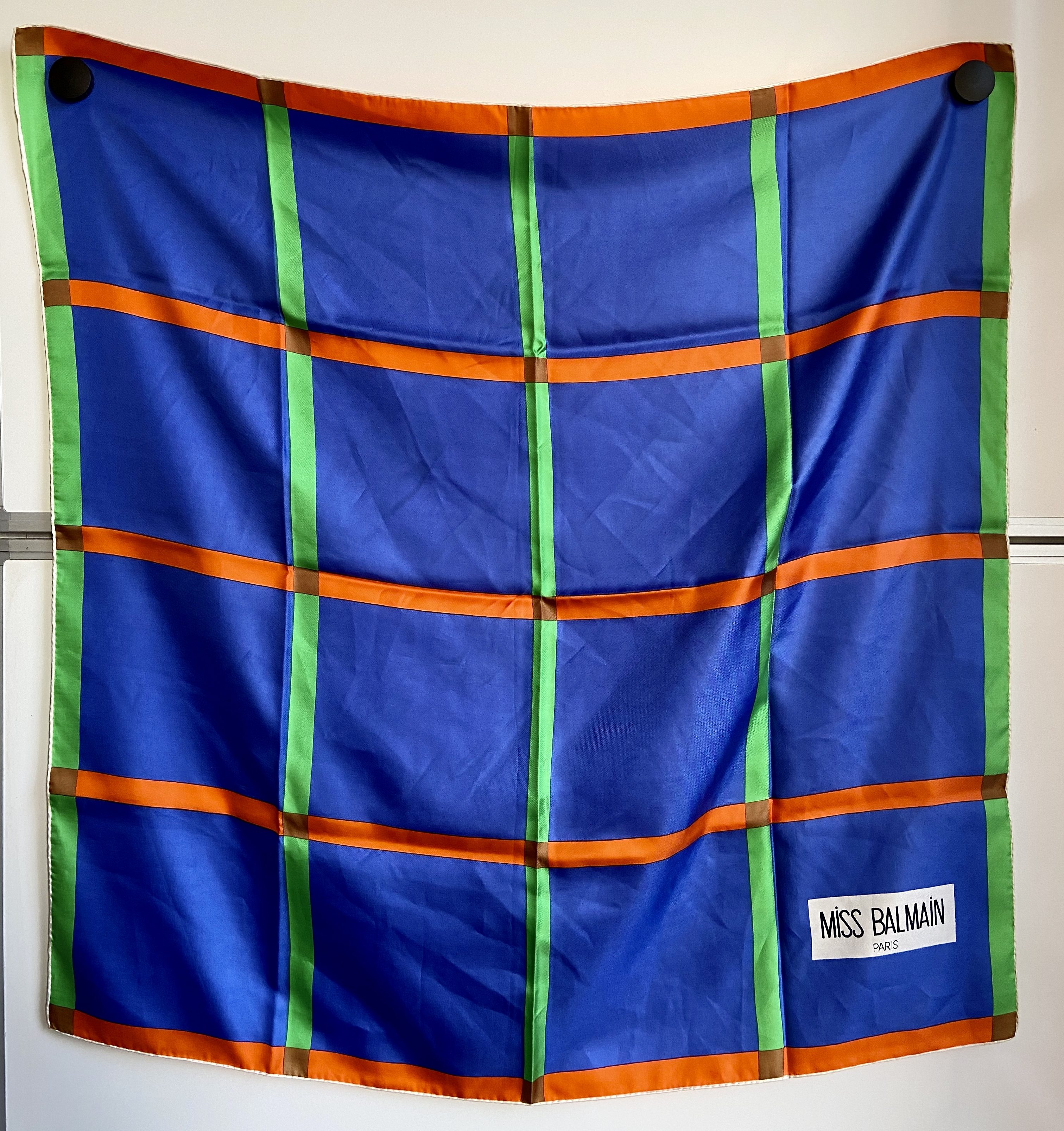 vintage miss balmain scarf