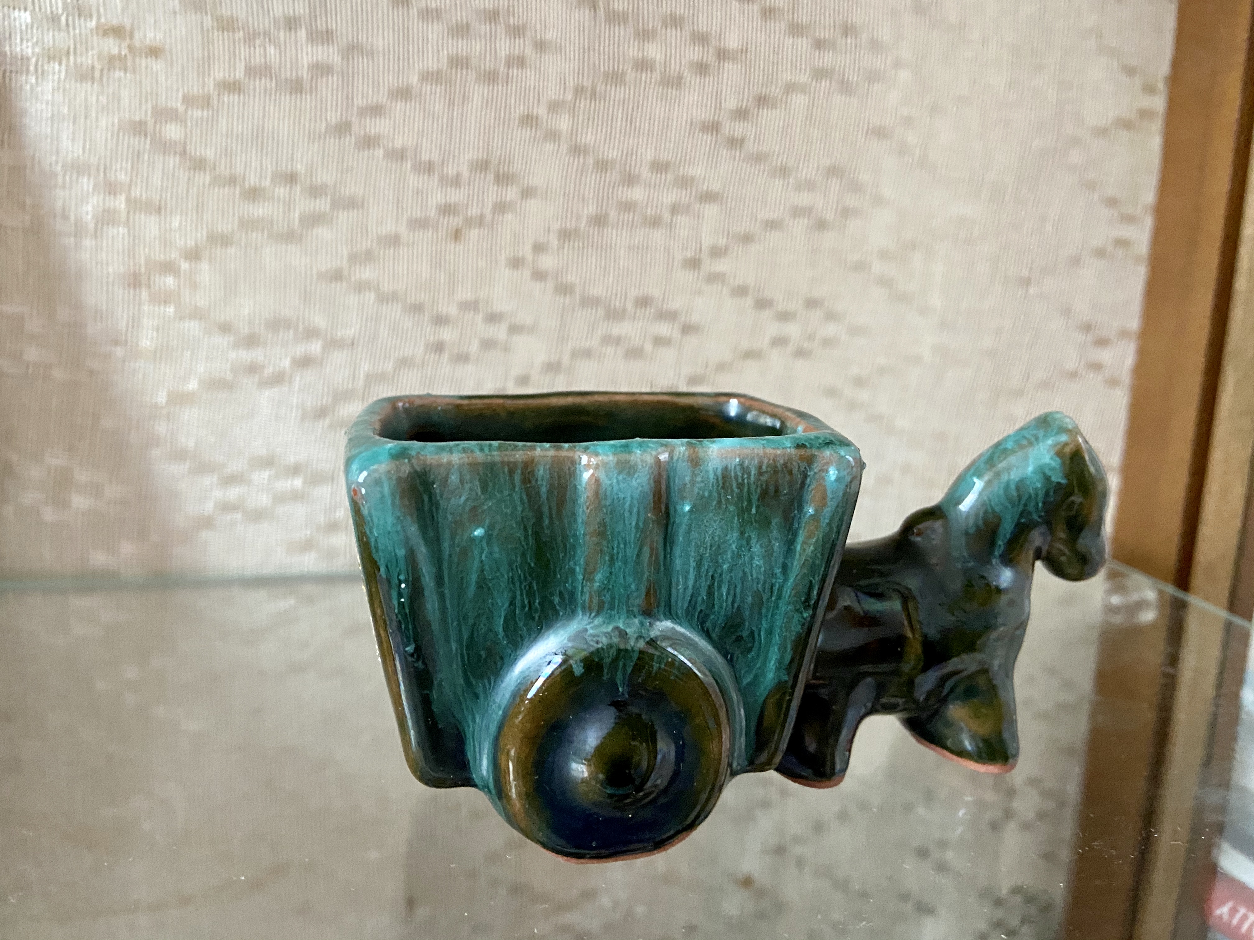 Vintage Mc Mastercraft souvenir ezeltje keramiek