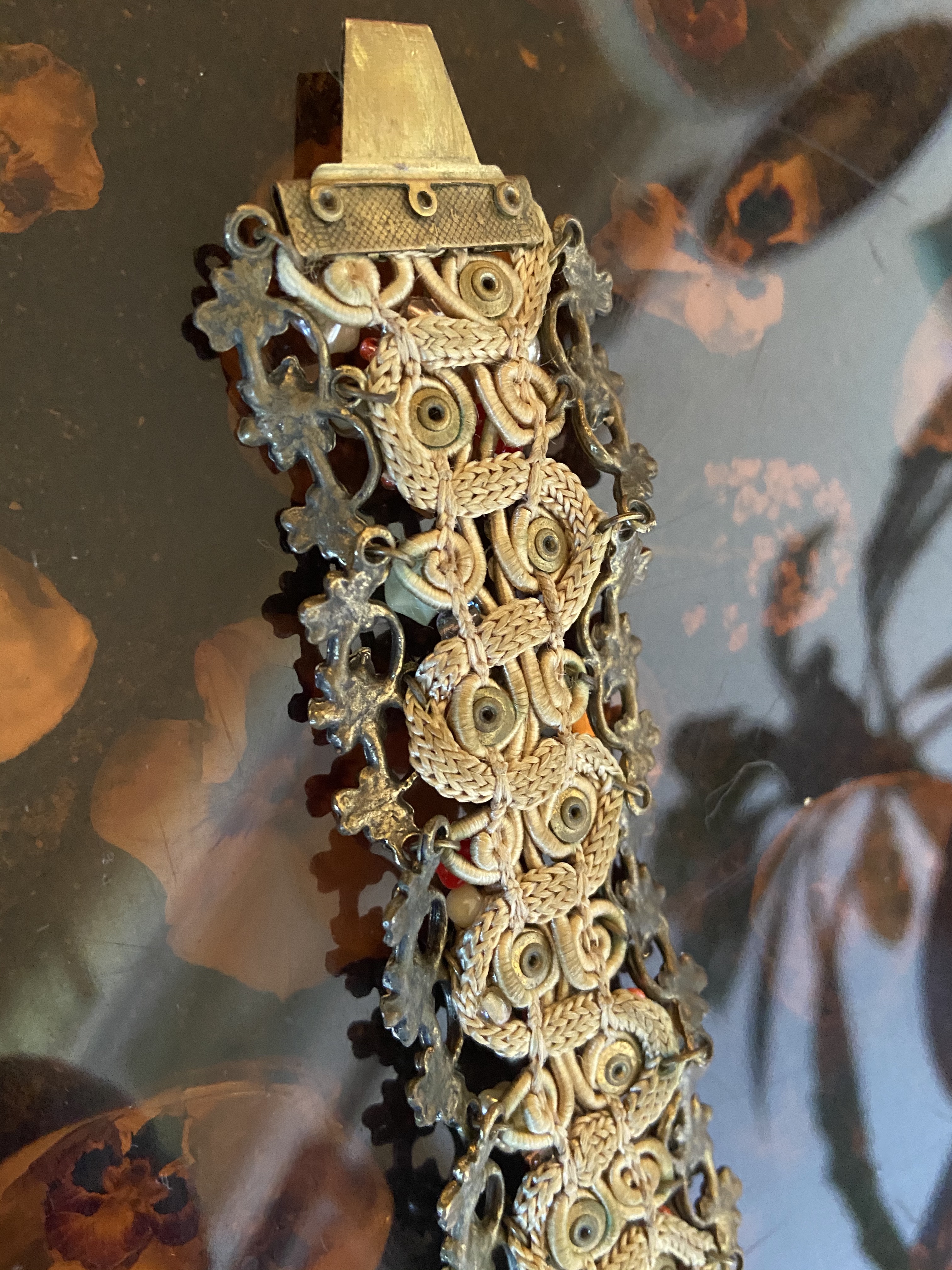 Armband millefleurs antiek