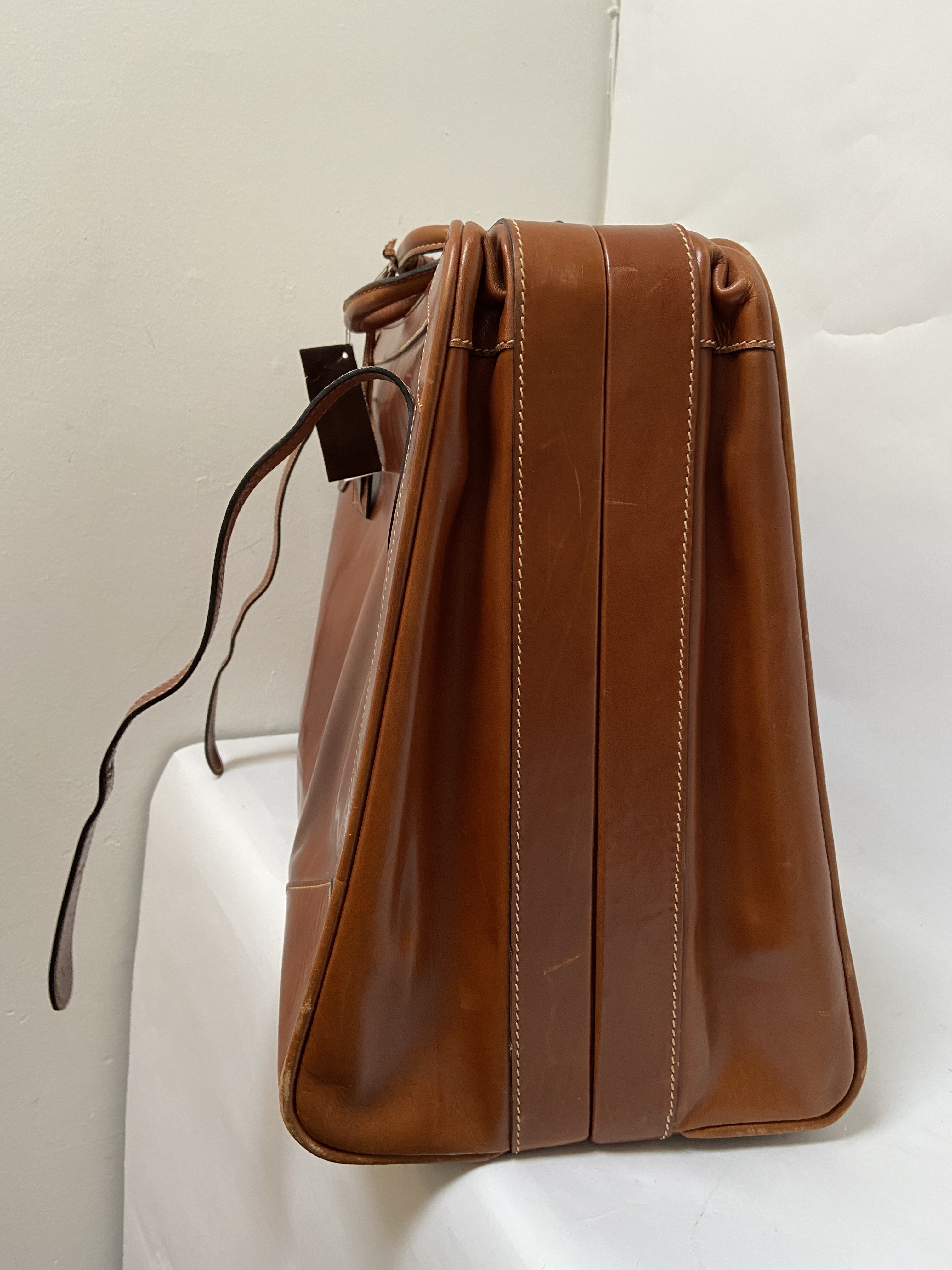 Vintage leren koffer van Etienne Aigner