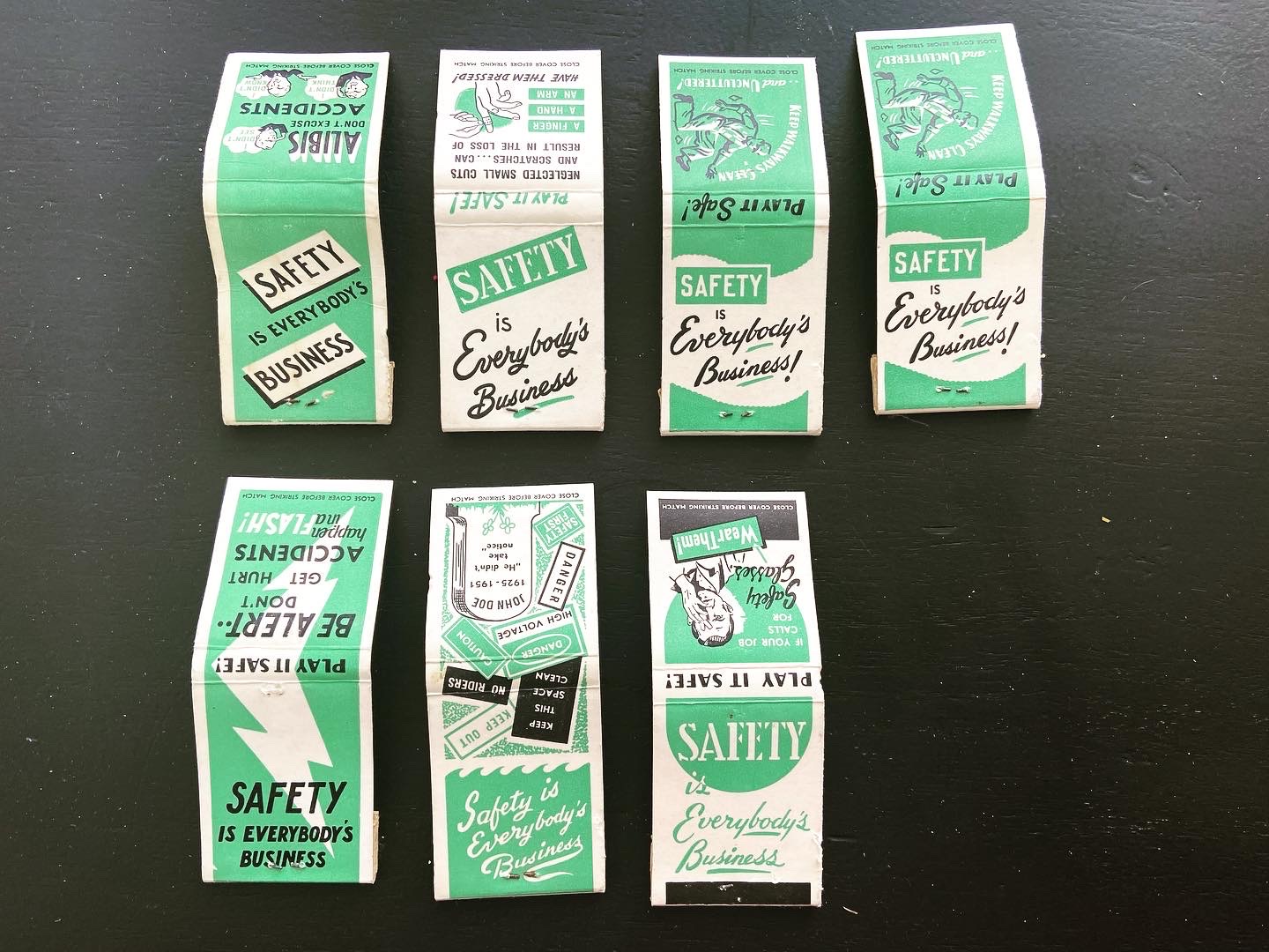 Vintage lucifer boekjes Safety