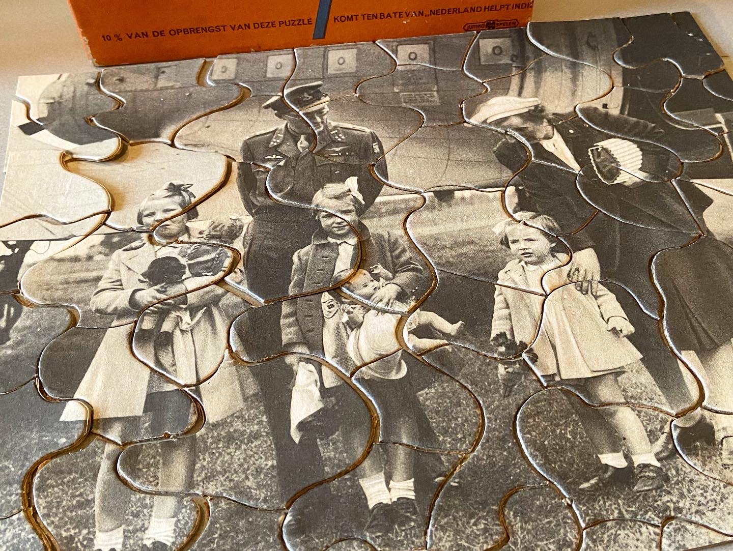 Oranje puzzel nummer 1 uit 1946
