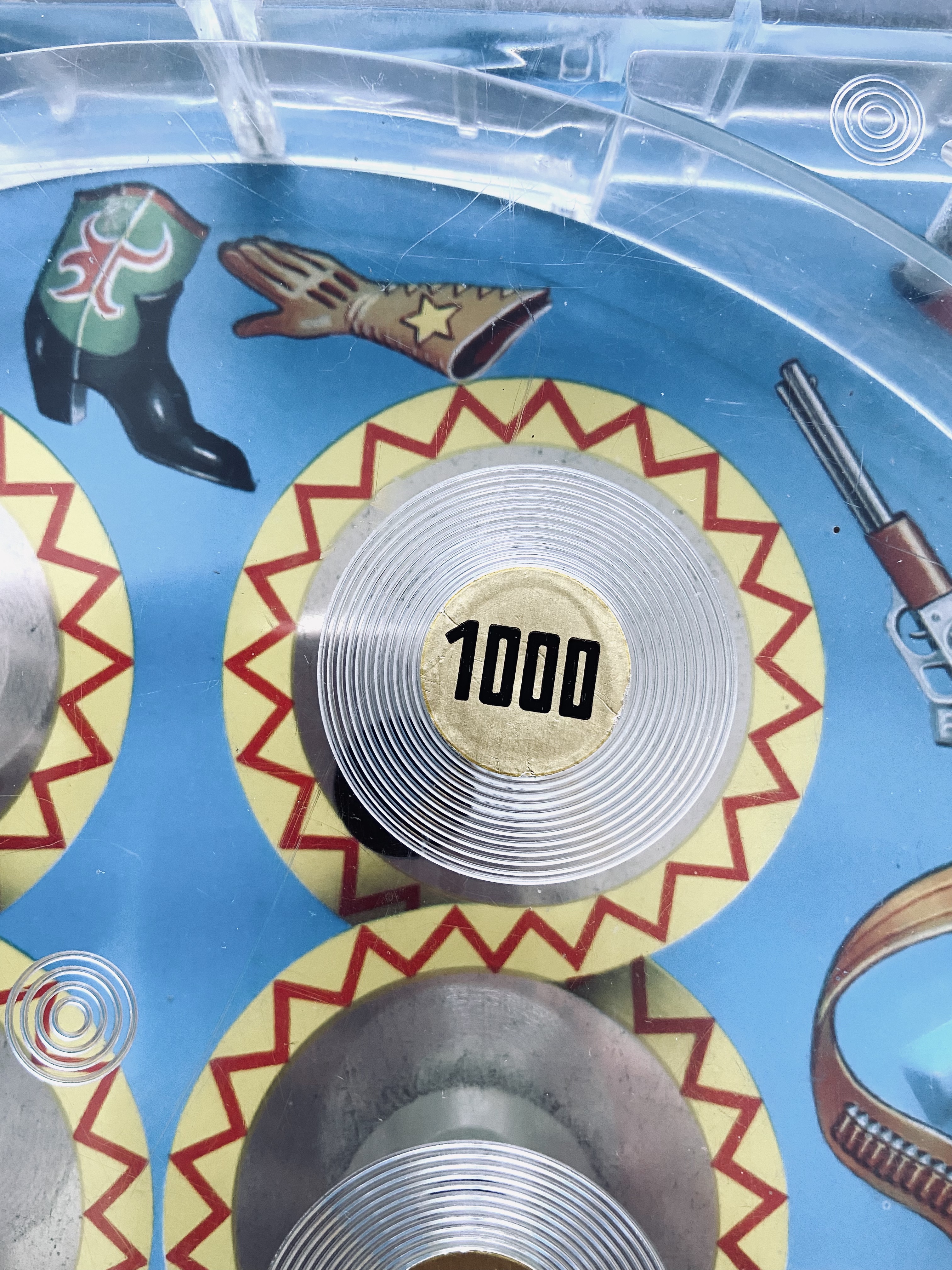 Speelgoed tafel flipperkast uit de jaren 60