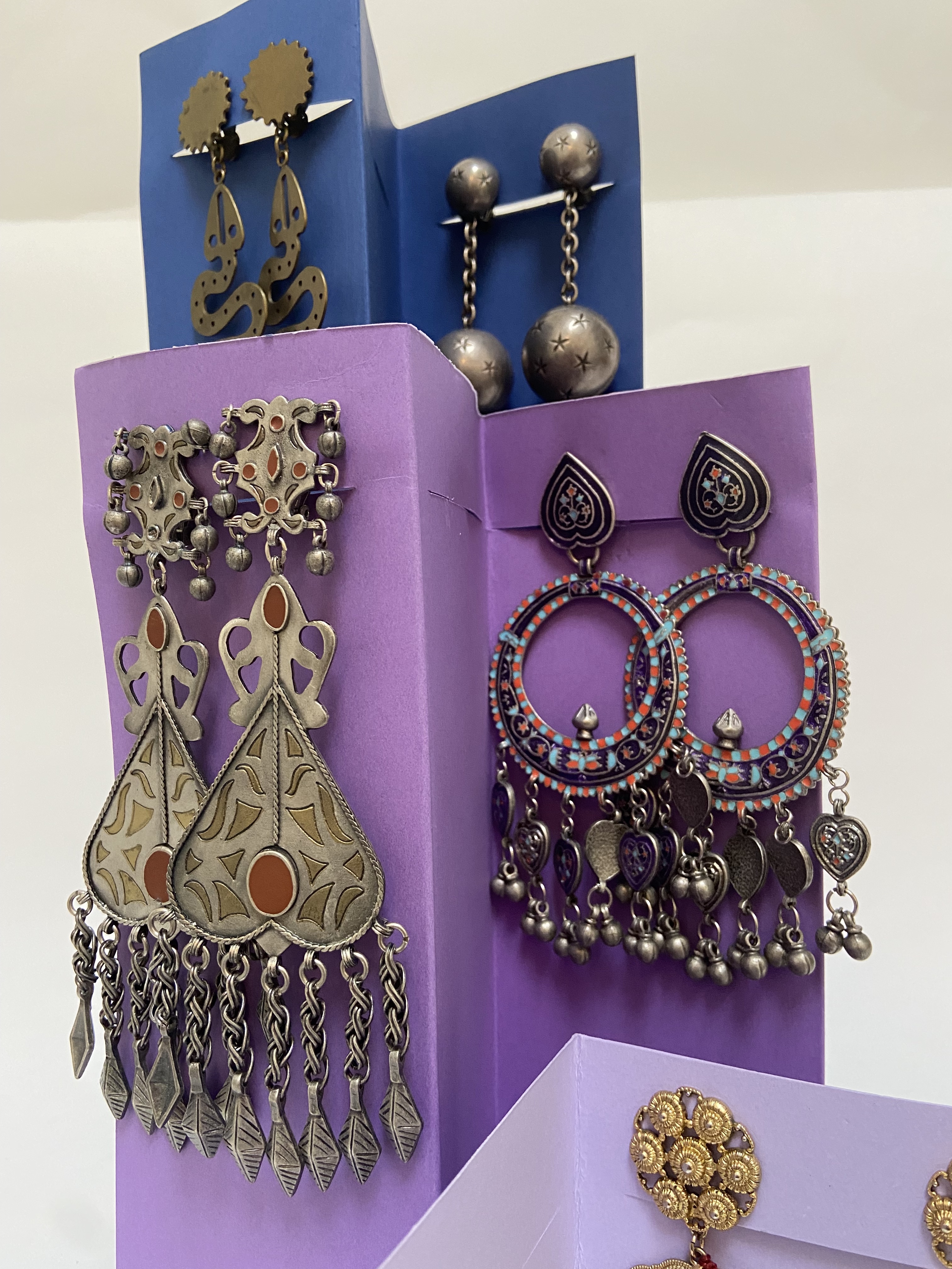 scooter paris oorbellen 1980s