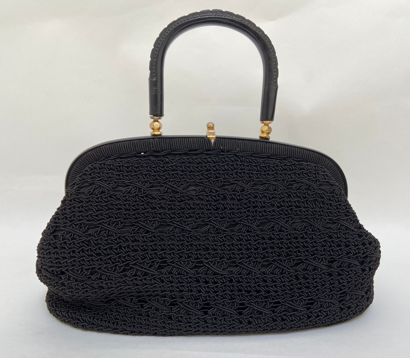 vintage geknoopt tasje