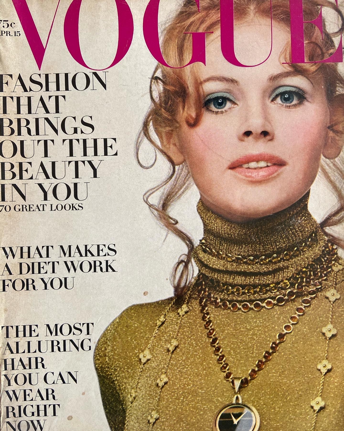 Vintage Vogue USA April 1969