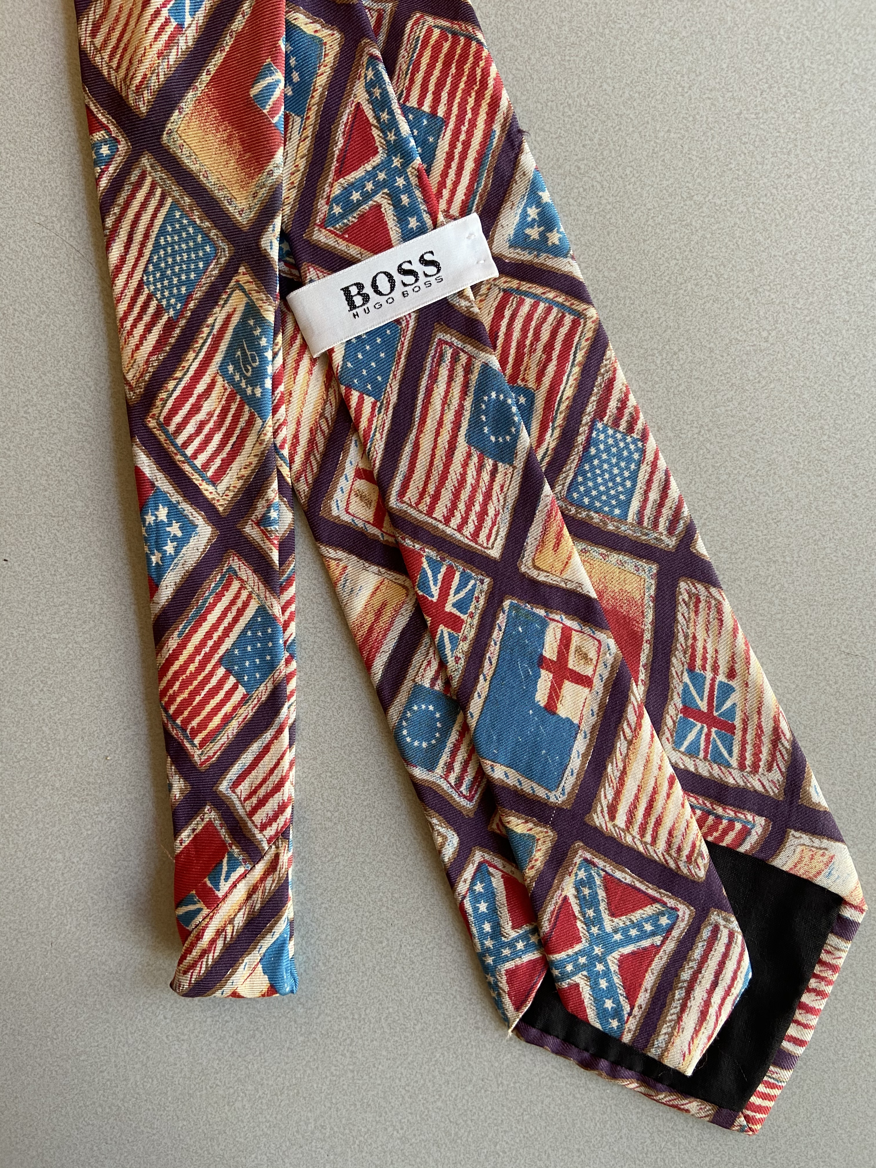 stropdas vintage designer Hugo Boss