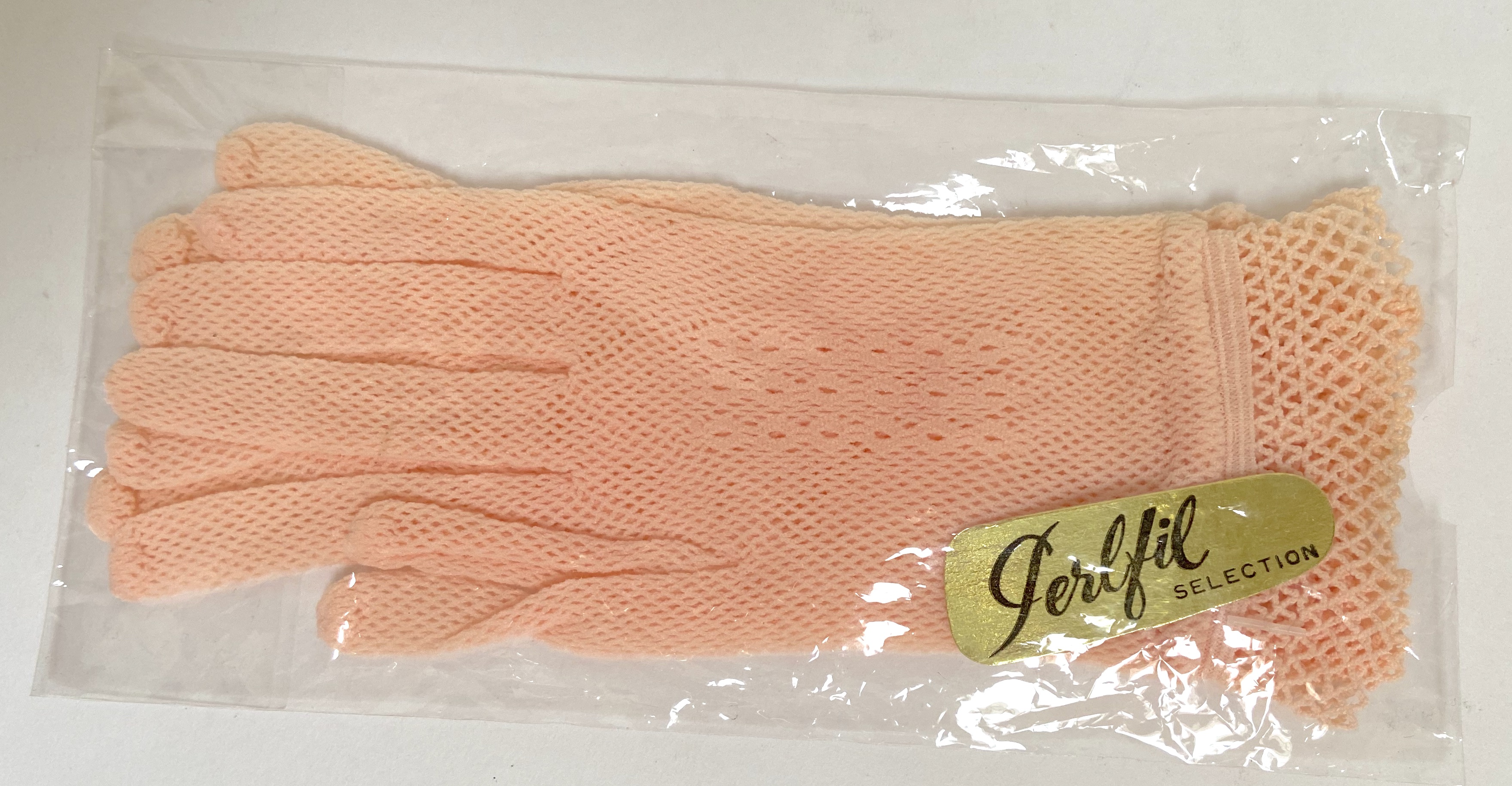 perfil zalmroze handschoentjes