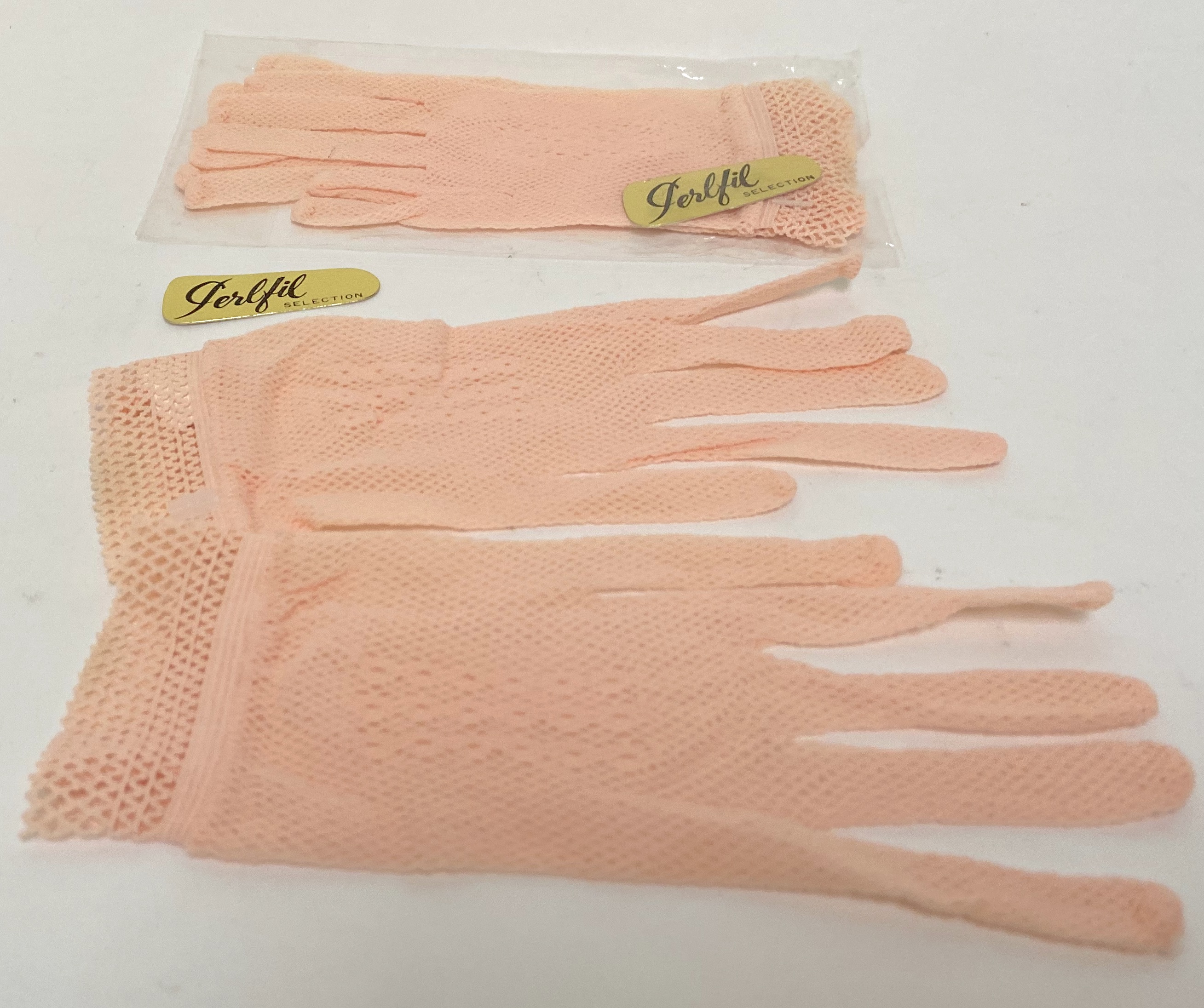 perfil zalmroze handschoentjes