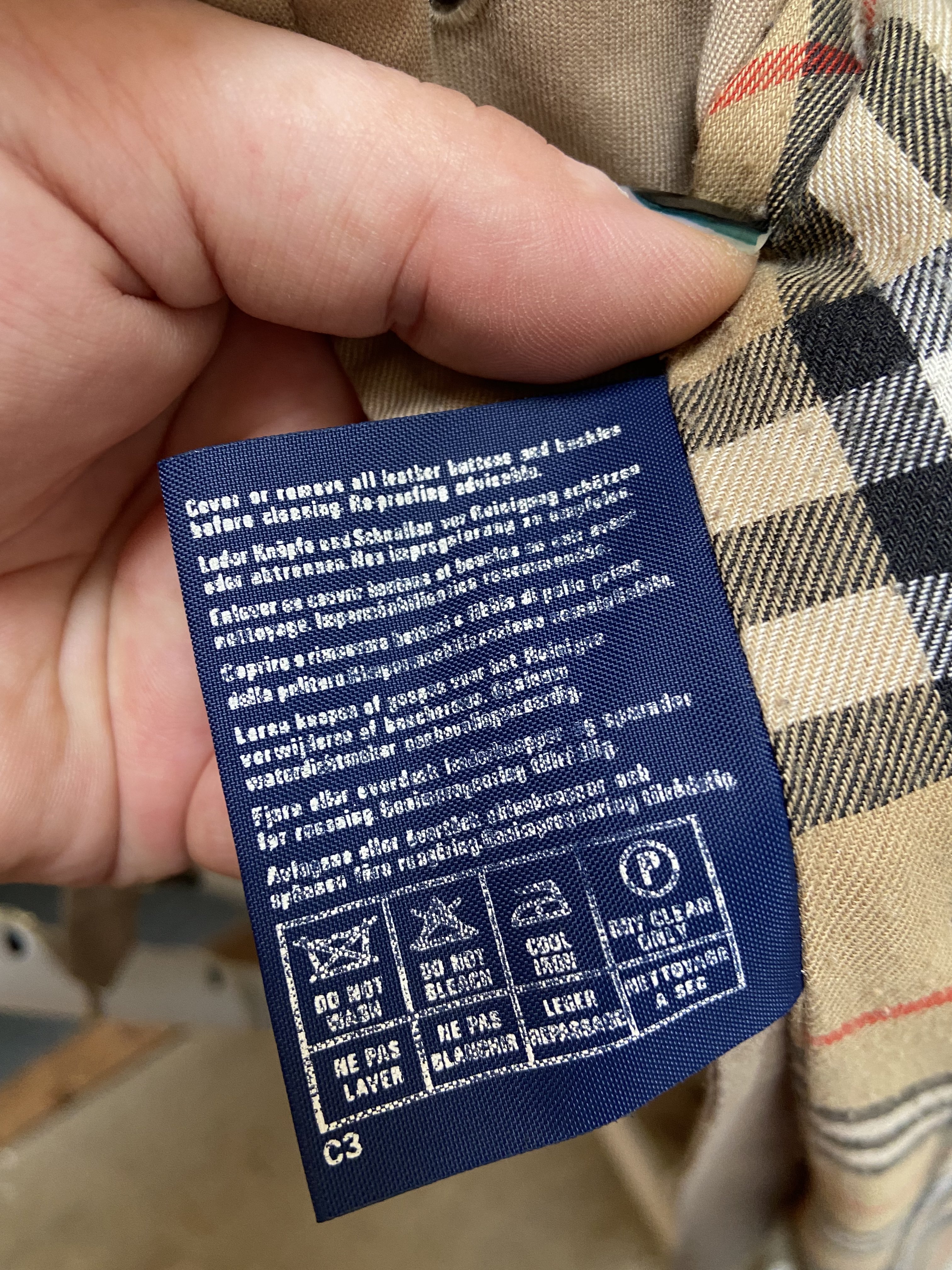 Nova Check Trenchcoat Burberrys London