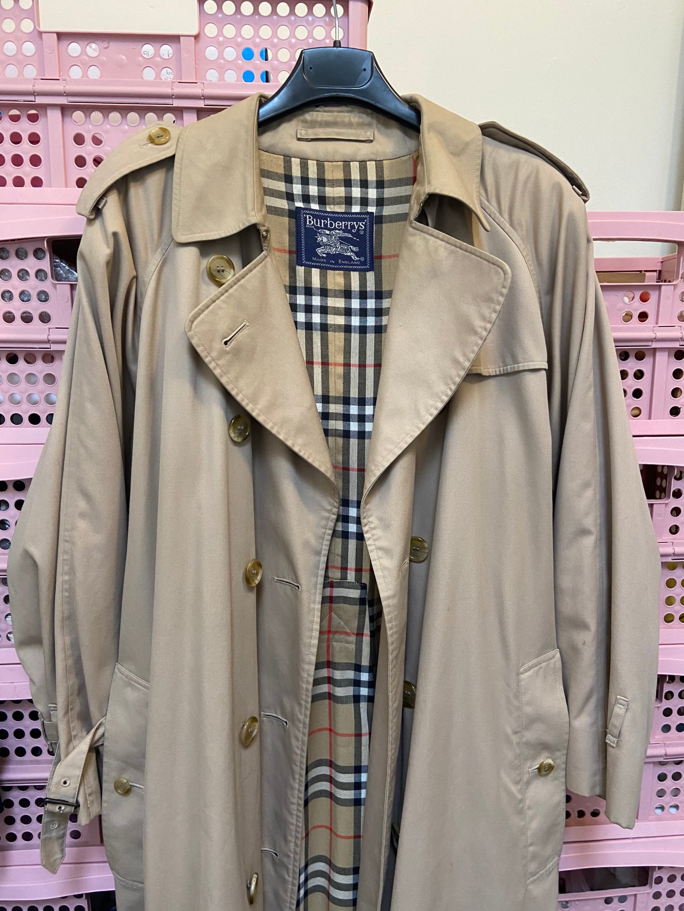Nova Check Trenchcoat Burberrys London