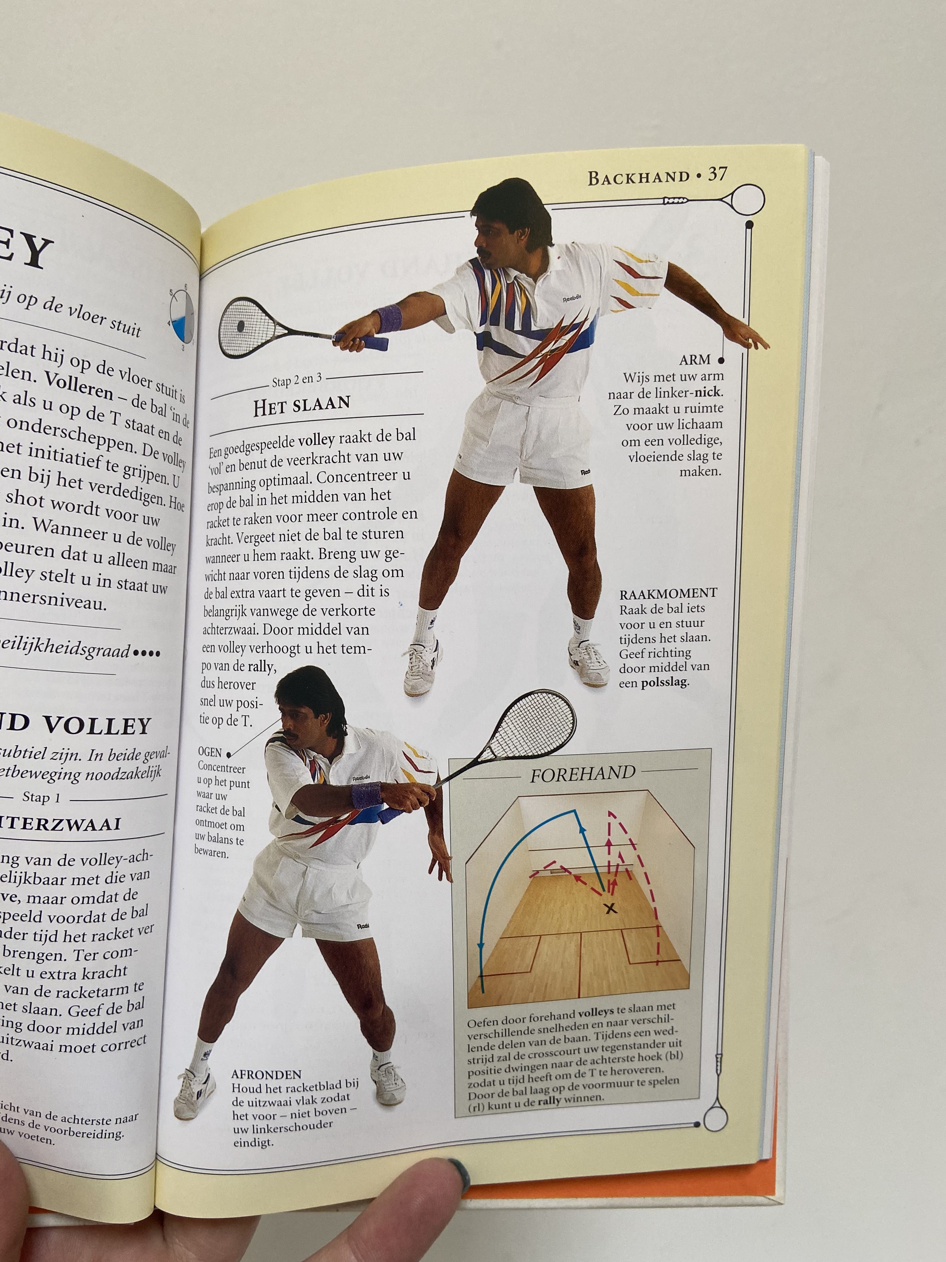 leer squash boek boek uit 1993