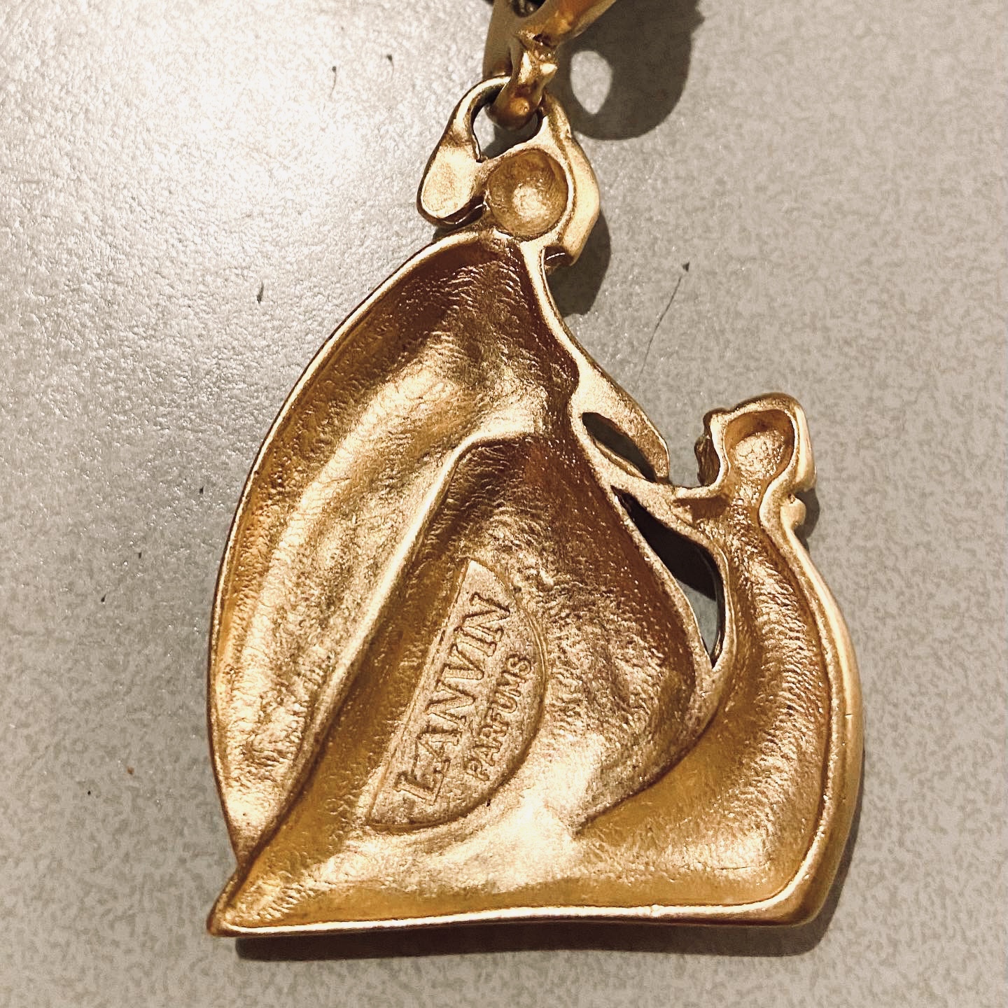 Lanvin Mother and Daughter vintage costume jewelry