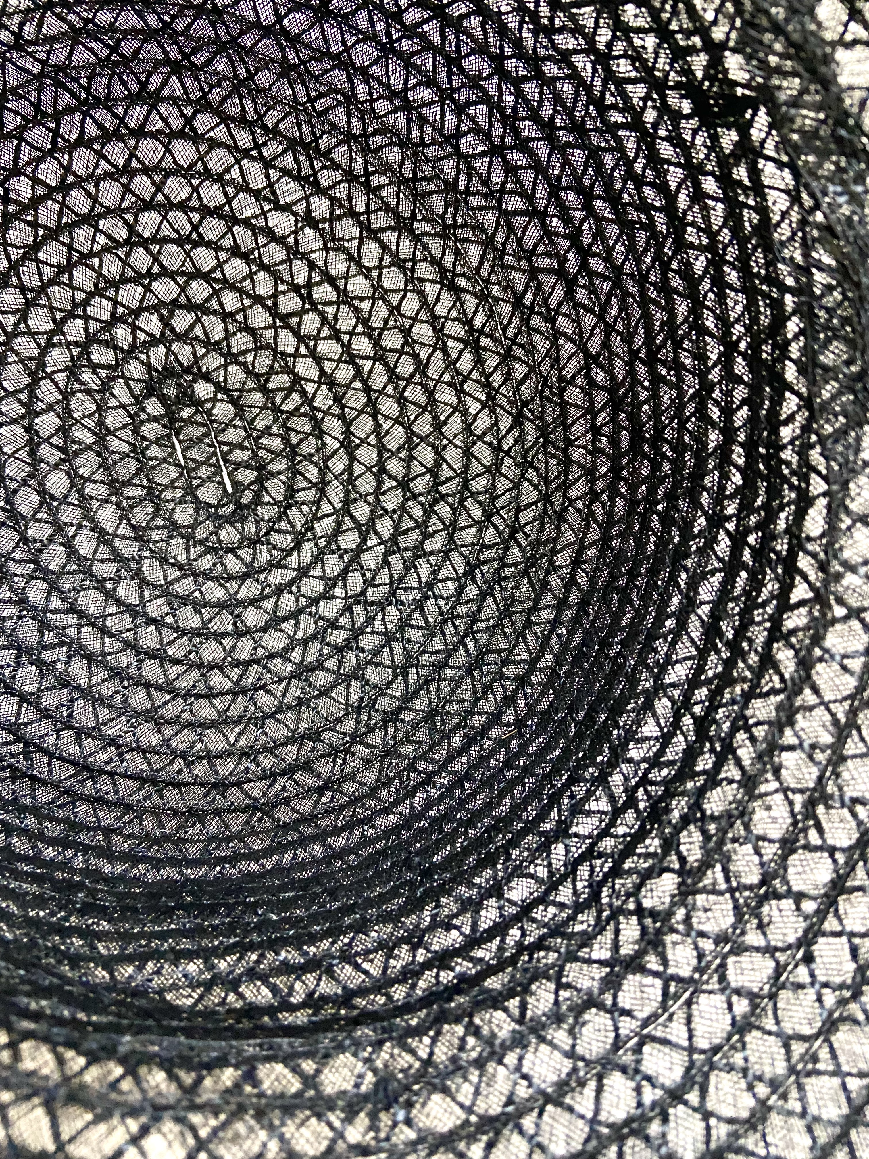 Vintage zomer hoed Made in Switzerland