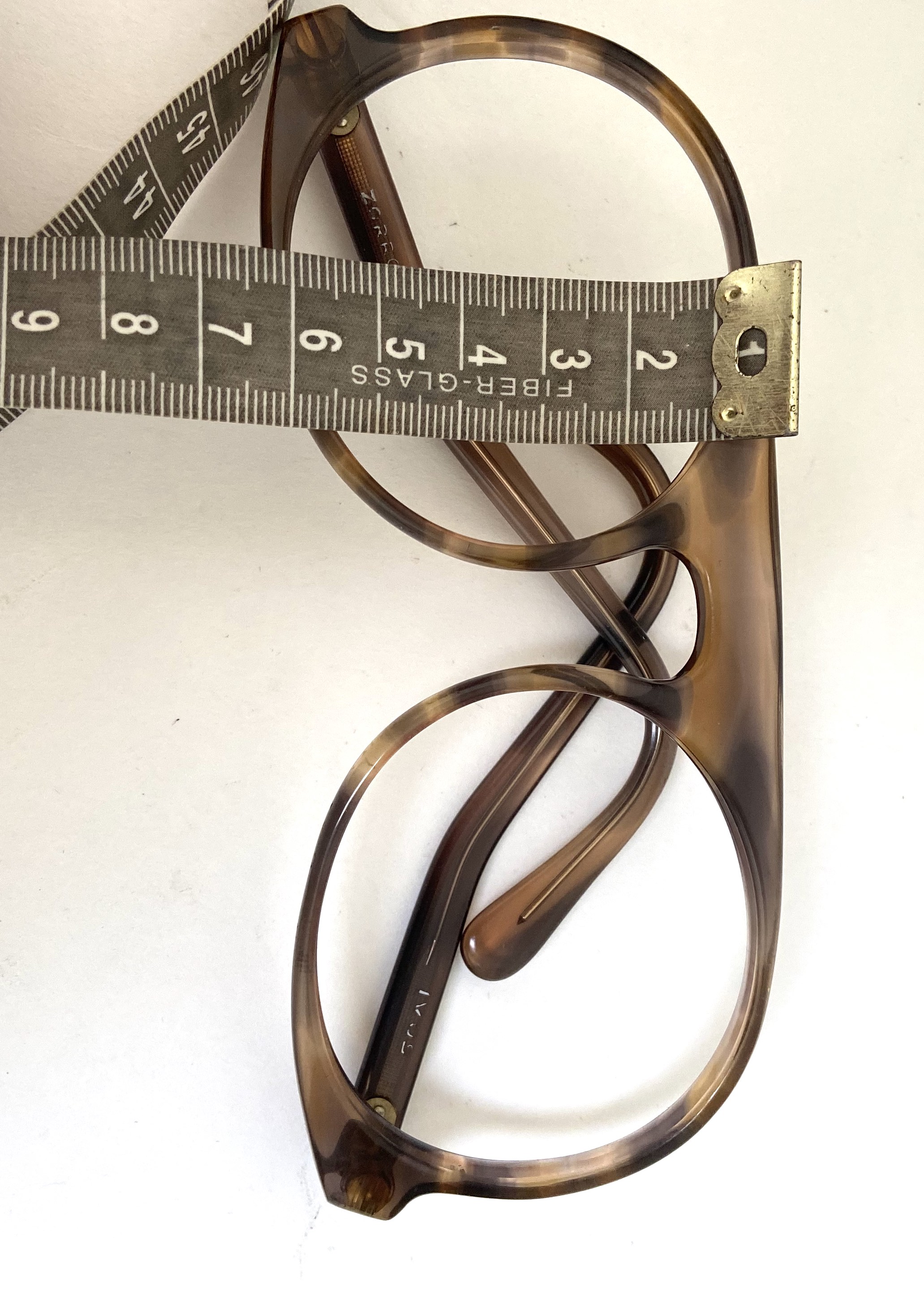 Oversized bril maten