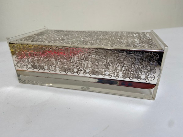 Mid-Century-Modern plexiglas doos