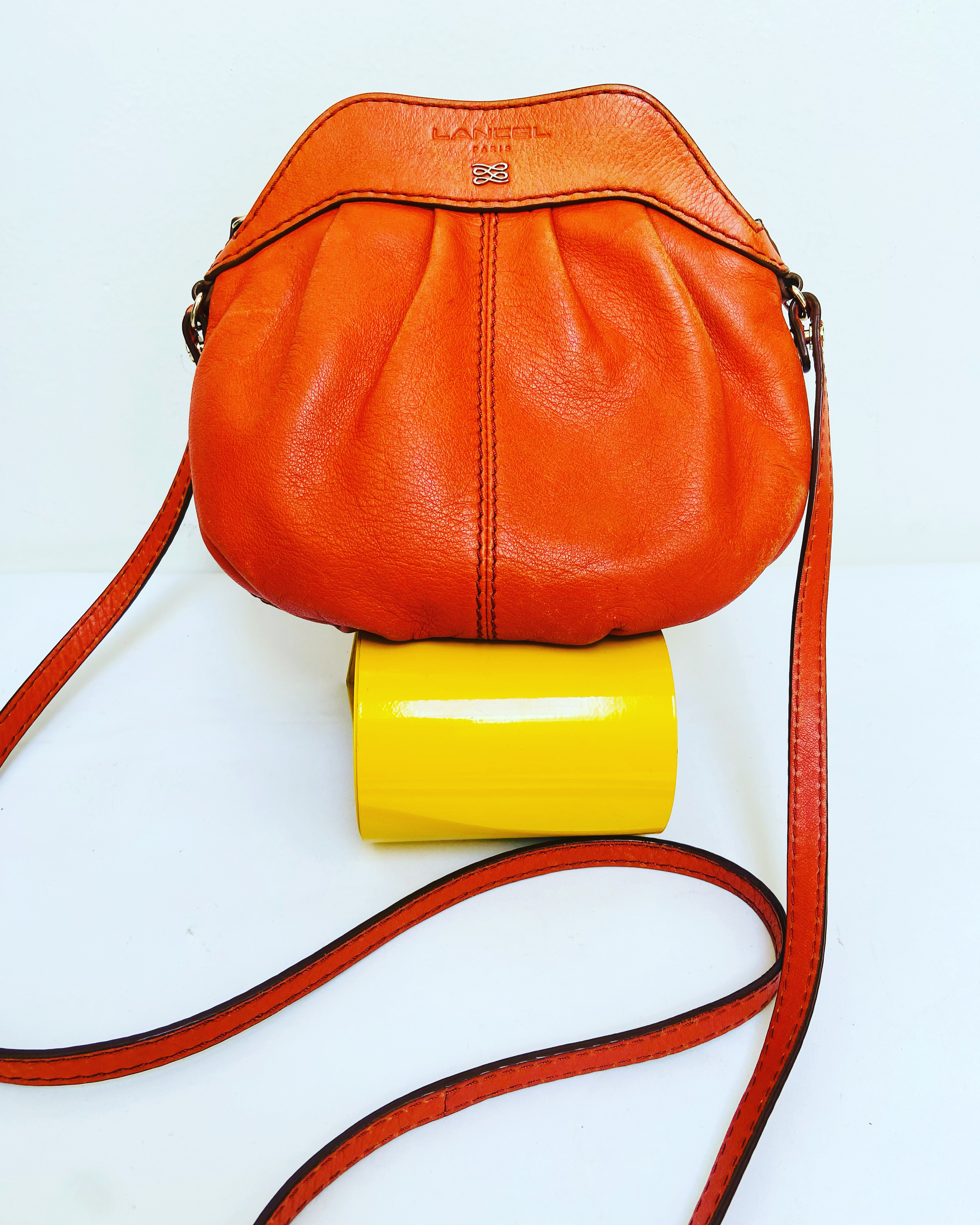 Lancel Paris Gousset crossbody tas uit 2003